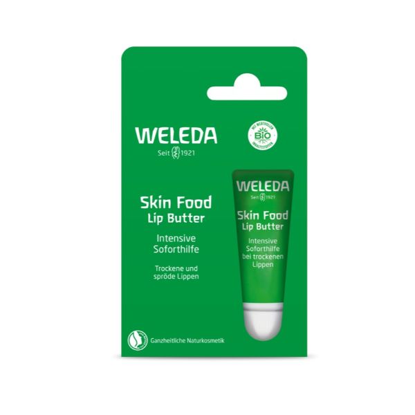 Skin Food balsam pentru buze uscate, crapate, 8 ml, Weleda 