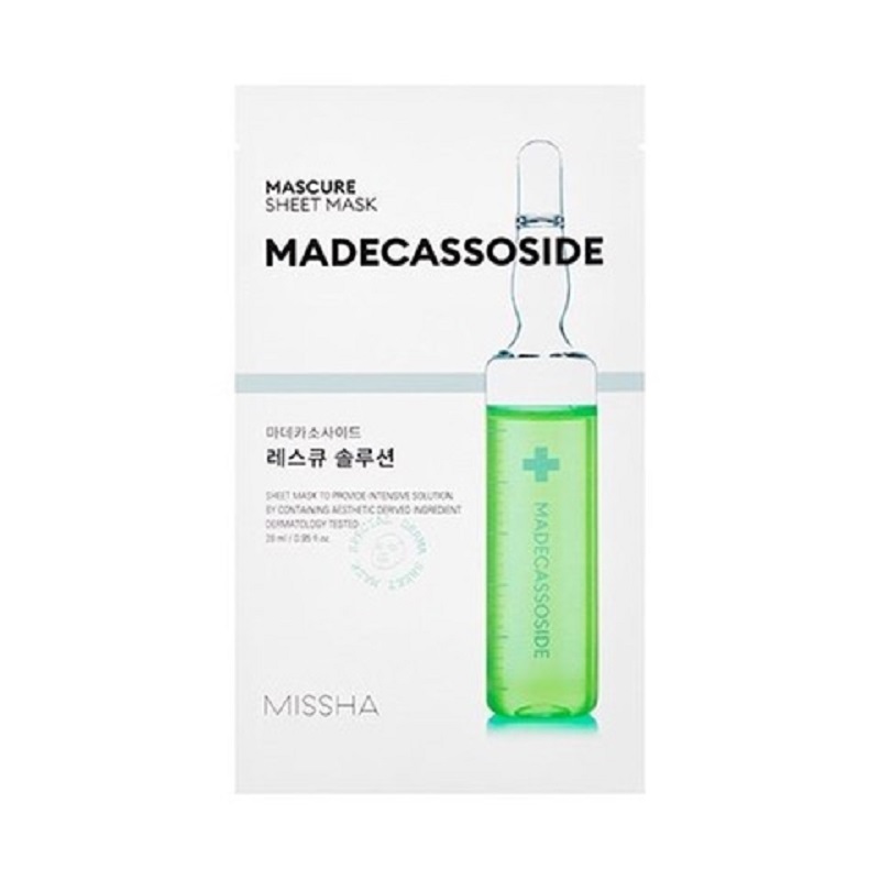 Masca Madecassoside cu efect calmant, 28 ml, Missha