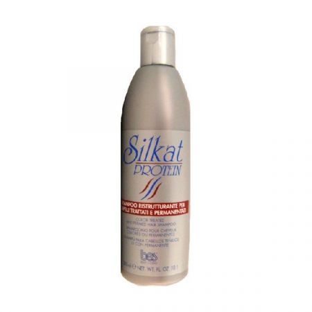 Sampon restructurant Silkat Protein, 300 ml - Bes Beauty & Science