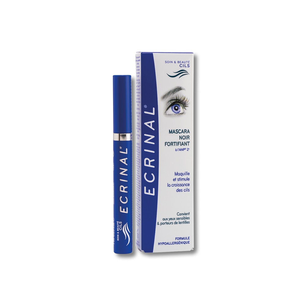 Mascara cu matase care separa perfect genele, negru Ecrinal, 7 ml, Asepta