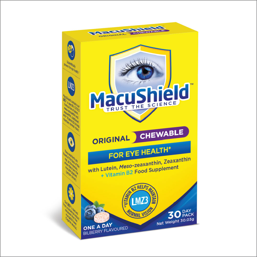 Macu Shield Chewable, 30 capsule orodispersabile, Macu Vision