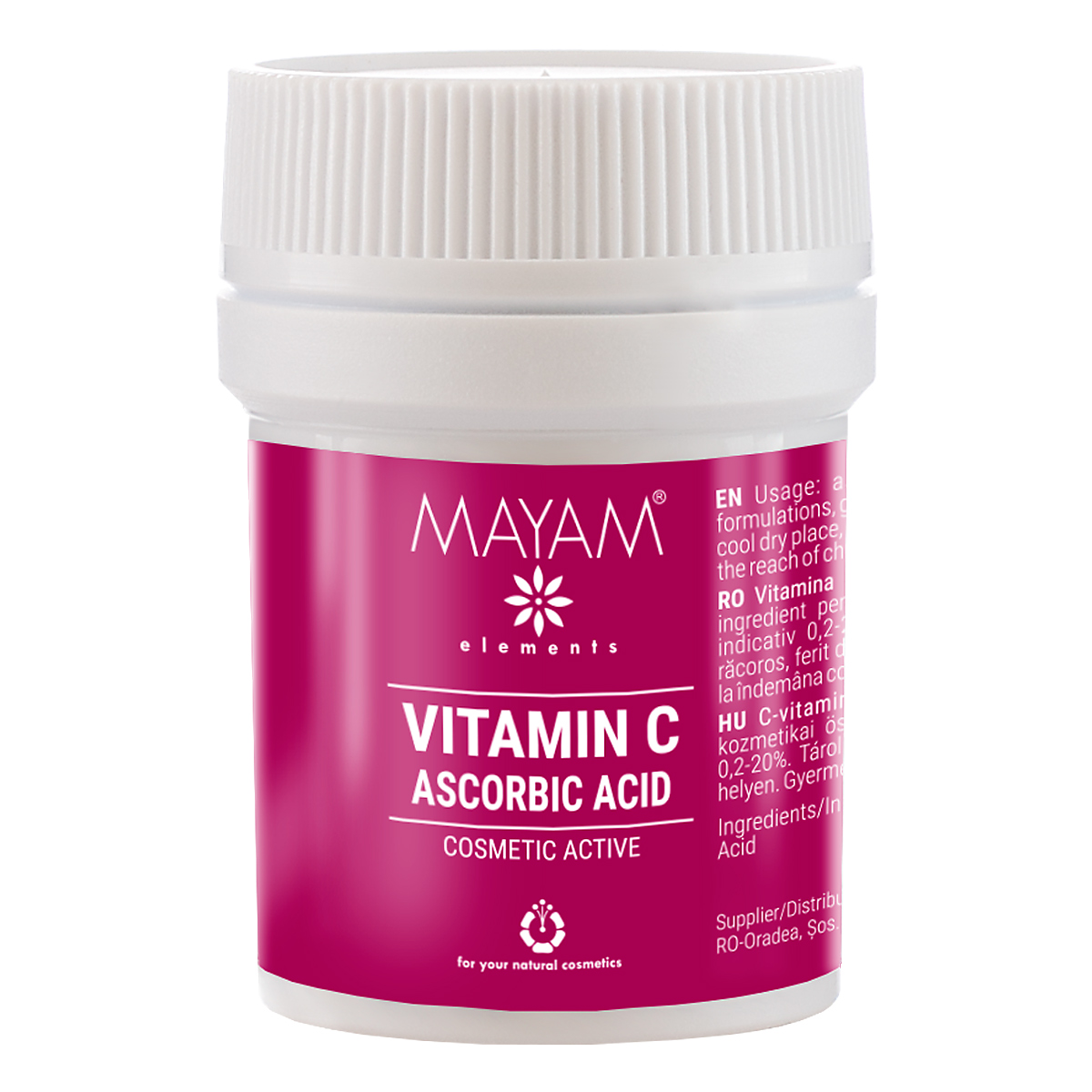 Vitamina C (M - 1074), 25 g, Mayam