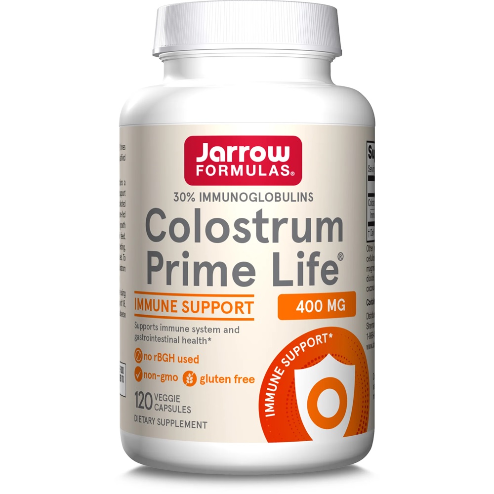 Colostrum Prime Life Jarrow Formulas, 400 mg, 120 capsule, Secom