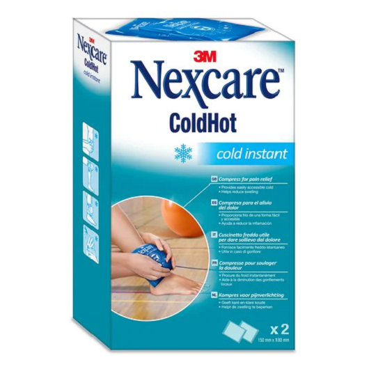 Compresa pentru ameliorarea durerii ColdHot Cold Instant, 2 bucati, Nexcare 