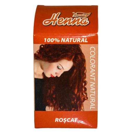 Colorant natural Sonia Henna roscat, 100 g - Kian Cosmetics