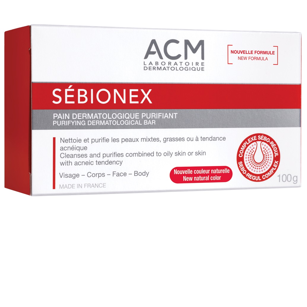 Sapun dermatologic purificator Sebionex, 100 g, Acm