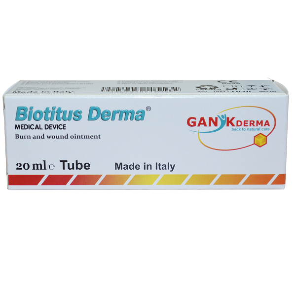 Unguent pentru plagi Biotitus Derma, 20 ml, Gankiderma