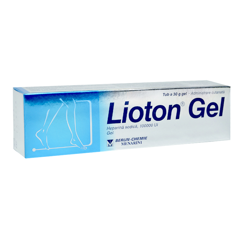 Lioton Gel, 100000 U.I./100 g, 30 g, Menarini