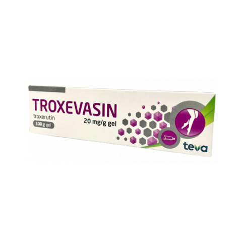 Troxevasin gel, 20 mg/g, 100 g, Teva Pharmaceuticals