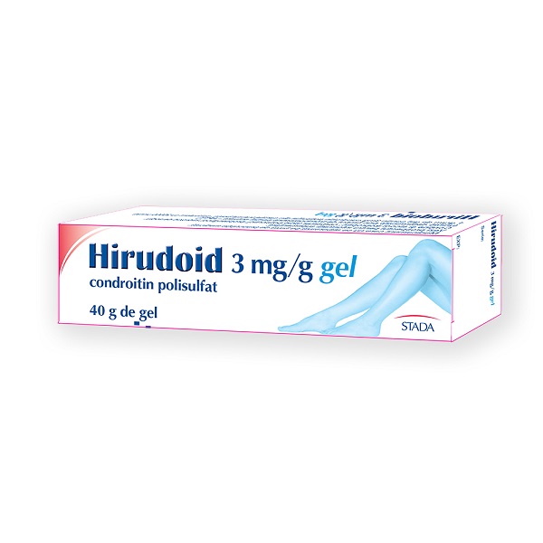 Hirudoid gel, 3mg/g, 40 g, Stada