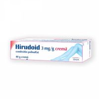 Hirudoid crema, 3mg/g, 40 g, Stada