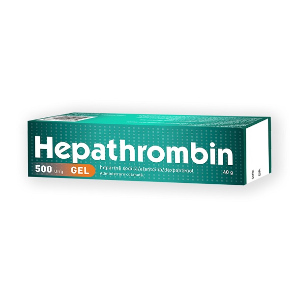 Hepathrombin gel, 500UI/g, 40 g, Hemofarm