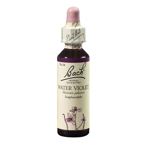 Remediu floral picaturi viorea de balta Water Violet Original Bach, 20 ml, Rescue Remedy
