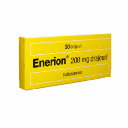 Enerion, 200 mg, 30 drajeuri, Laboratoires Servier