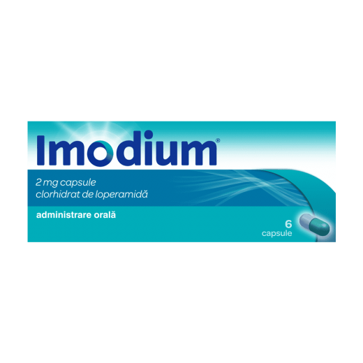 Imodium, 2 mg, 6 capsule, Mcneil