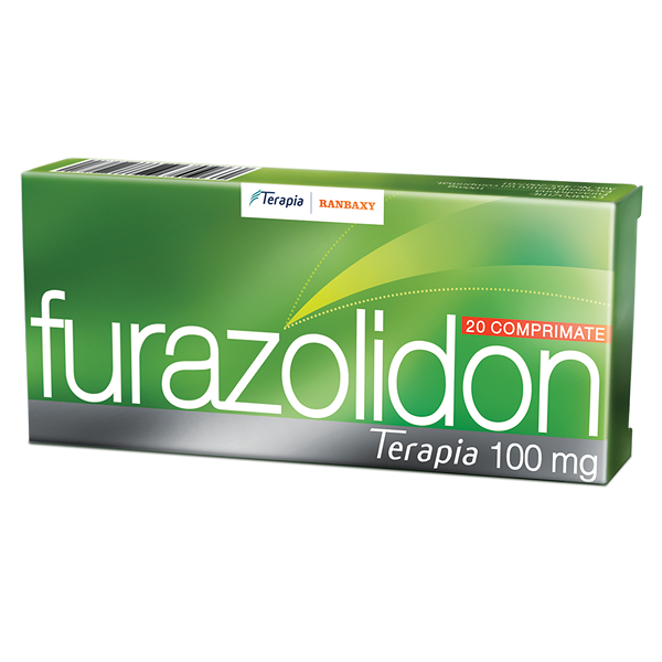 Furazolidon, 100 mg, 20 comprimate, Terapia