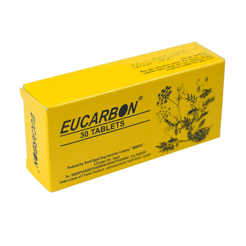 Eucarbon, 30 tablete, Trenka Chemisch