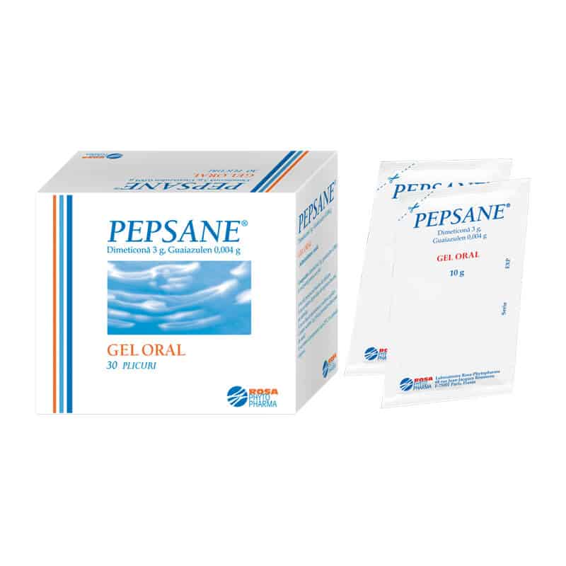Pepsane, 3 g/0,004 g gel oral, 30 plicuri, Rosa Phyto Pharma