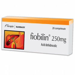 Fiobilin, 250 mg, 20 comprimate, Terapia