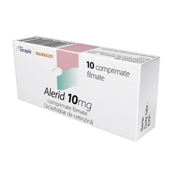 Alerid 10 mg, 10 comprimate, Terapia