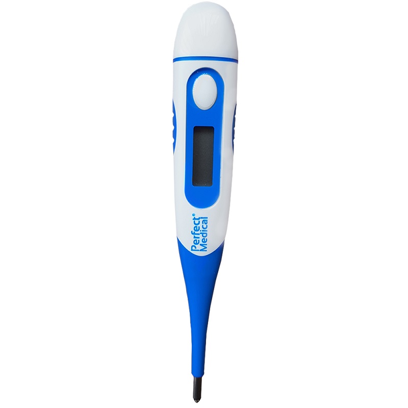 Termometru digital cu cap flexibil PM-06N, Blue, Perfect Medical