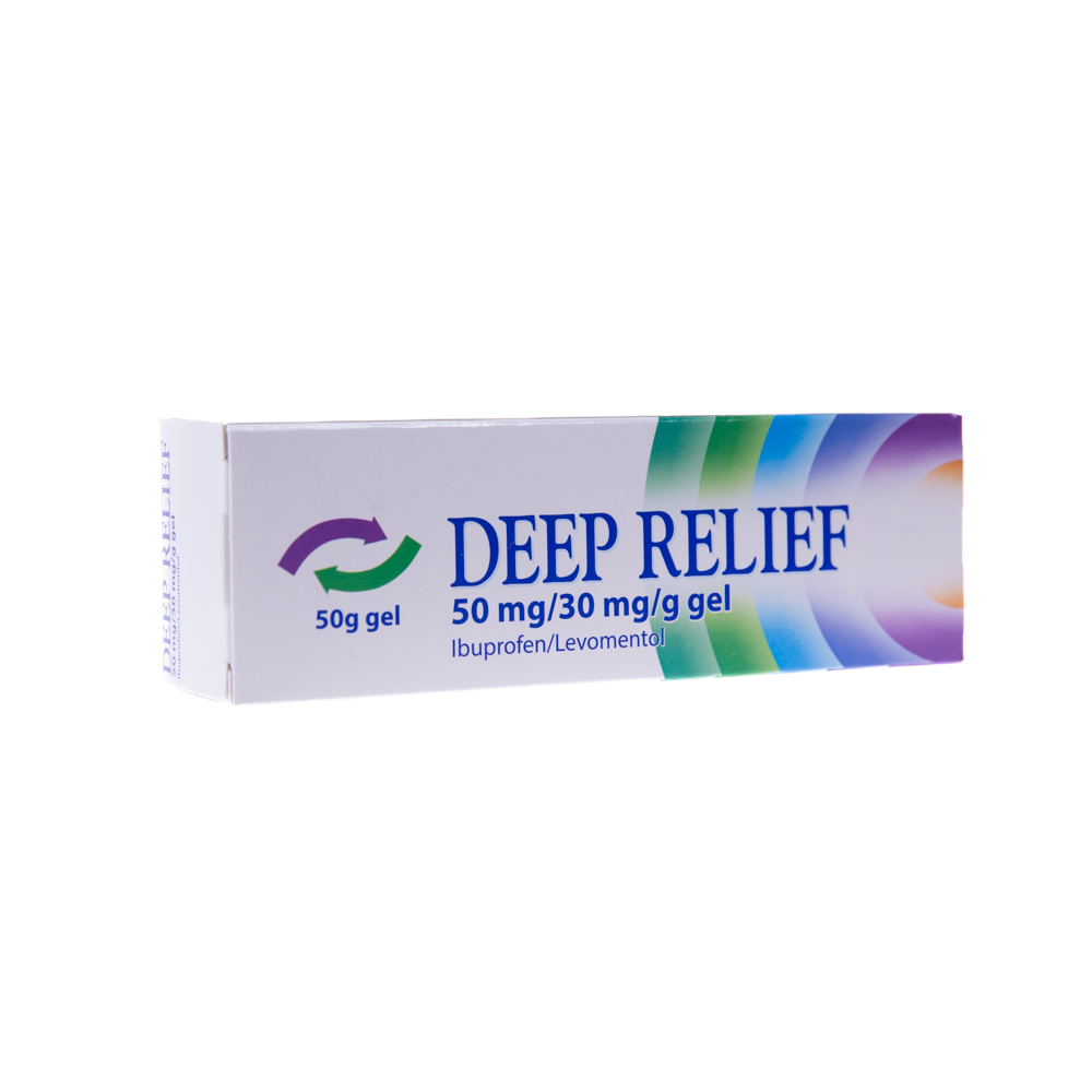 Deep Relief, 50mg/30mg, 50 g, Mentholatum