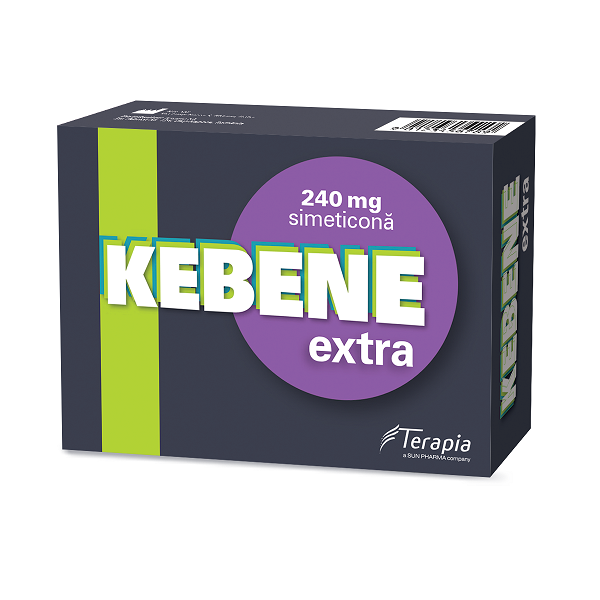 Kebene Extra Simeticona 240 mg, 30 capsule, Terapia