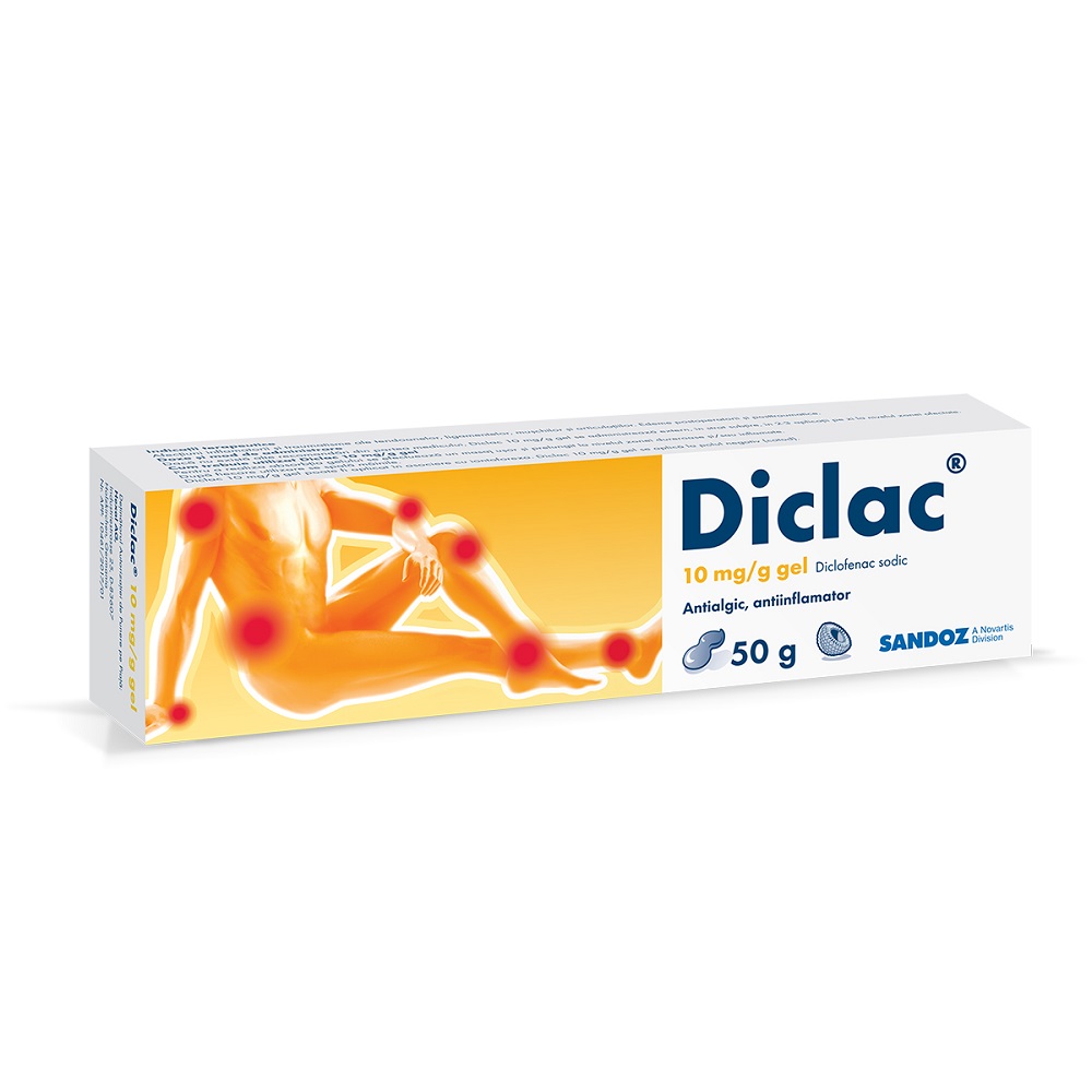 Diclac gel, 10mg/g, 50 g, Sandoz