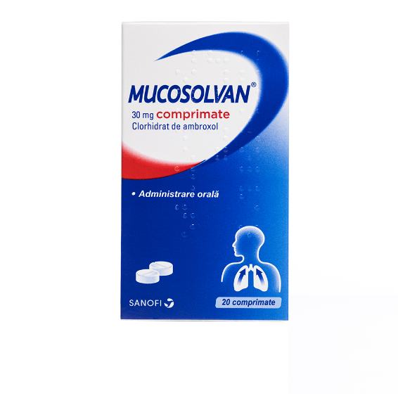 Mucosolvan, 30 mg, 20  comprimate, Sanofi