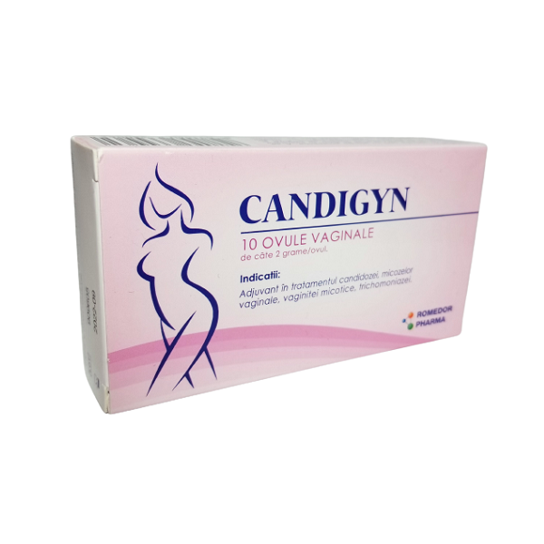 Privileged mineral Sow Candigyn, 10 ovule, Romedor Pharma : Farmacia Tei online