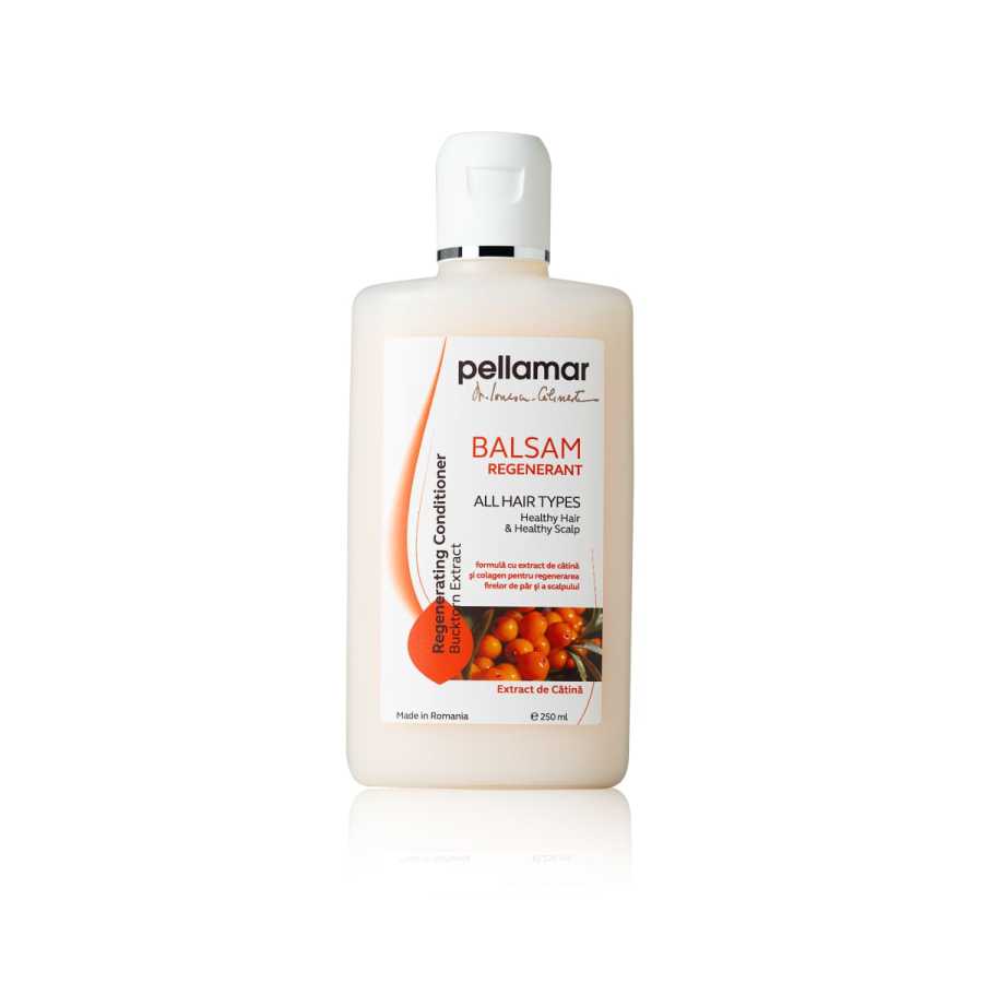 Balsam regenerant cu ulei de catina Beauty Hair, 250 ml, Pellamar 