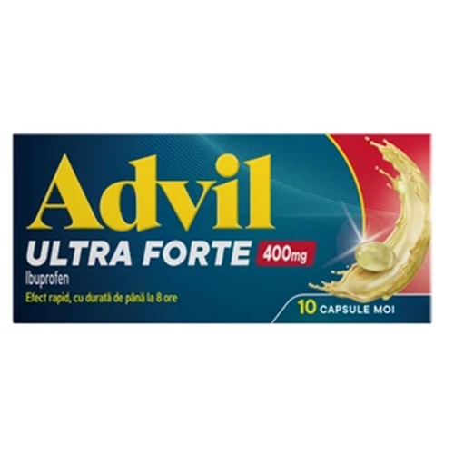 Advil Ultra Forte, 400 mg, 10 capsule, Gsk