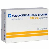 Acid acetilsalicilic-Richter, 500 mg, 30 comprimate, Gedeon Richter