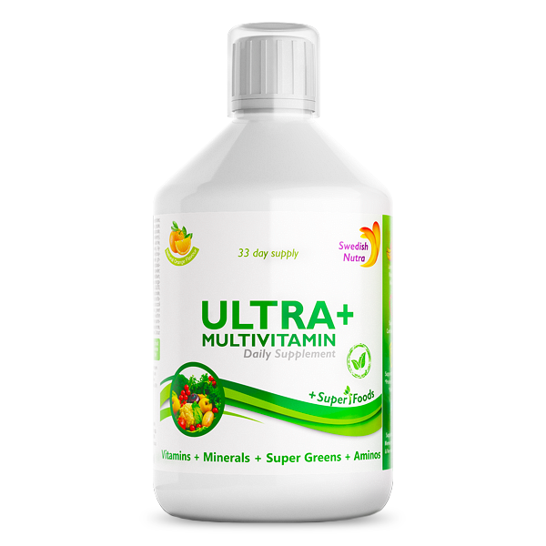 Multivitamine lichide Ultra+, 500 ml, Swedish Nutra