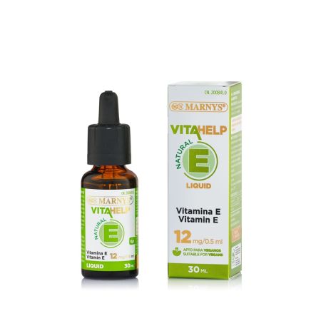 Vitamina E Lichida (D-alfa-tocoferol), 30 ml, Marnys