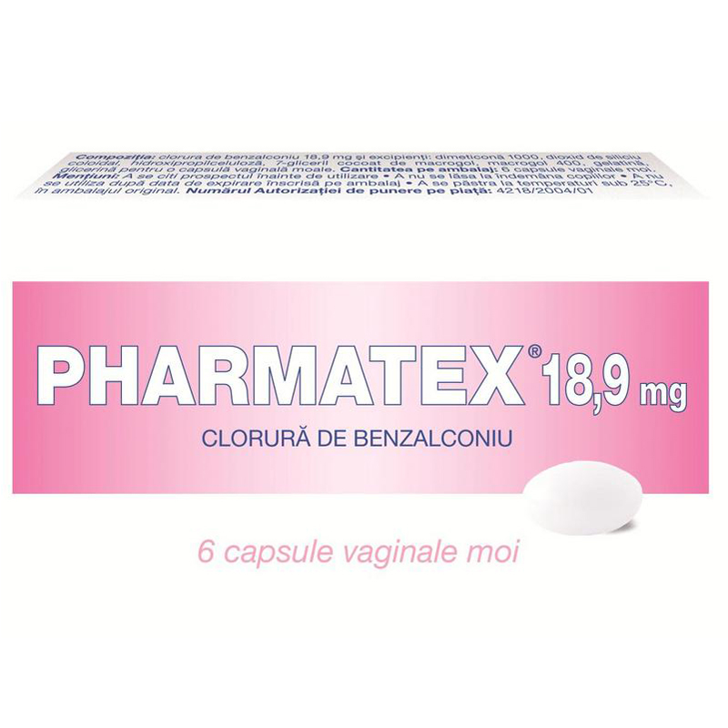 Pharmatex capsule vaginale, 6 bucati, Innotech