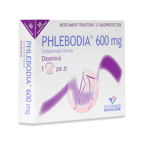 Phlebodia, 600 mg, 30 comprimate filmate,, Innothera