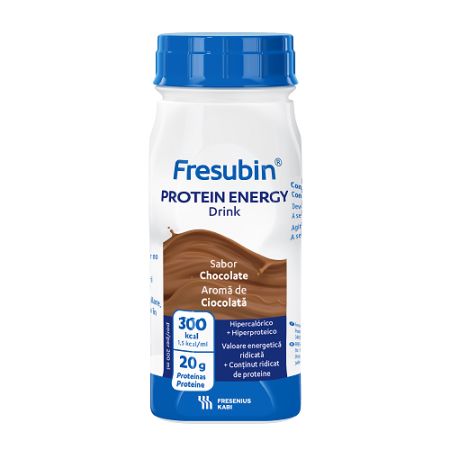 Bautura energizanta cu proteine aroma de ciocolata Fresubin, 4x200 ml, Fresenius Kabi Germania