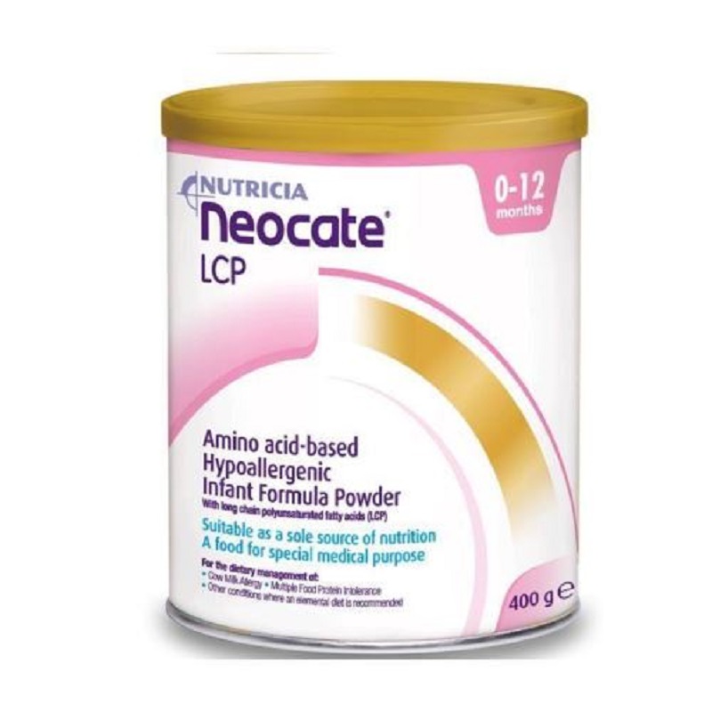 Neocate LCP, Gr. 0-12 luni, 400 g, Nutricia