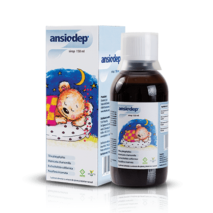 Sirop pentru copii Ansiodep, 150 ml, Dr. Phyto