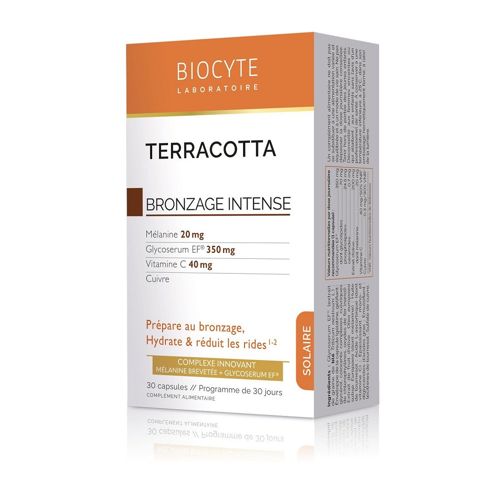 Terracotta Cocktail Solaire Intense, 30 capsule, Biocyte