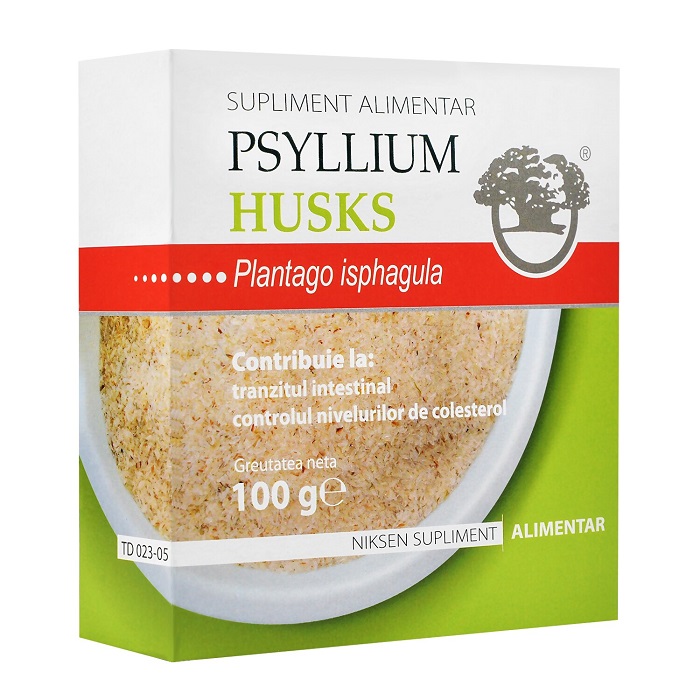 Psyllium Husk, 100 g, Niksen 