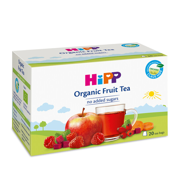Ceai organic de fructe, 20 plicuri, Hipp
