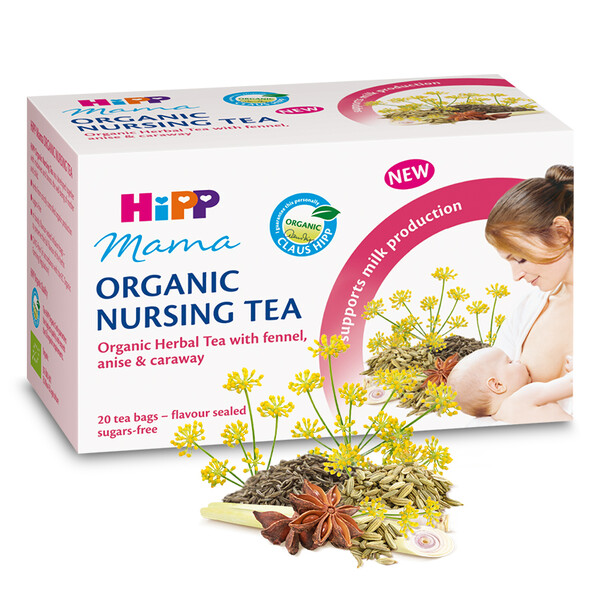 Ceai organic pentru stimularea lactatiei, 20 plicuri, Hipp