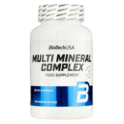 Multi Mineral Complex, 100 comprimate, Biotech USA