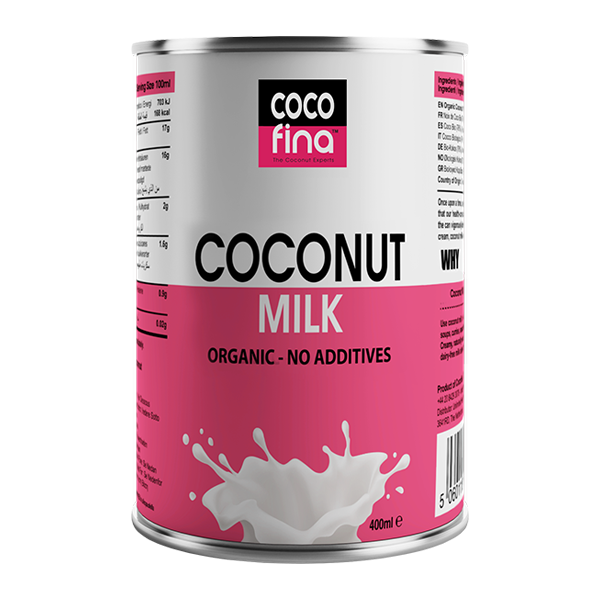 Bautura Bio din nuca de cocos, 400 ml, Cocofina