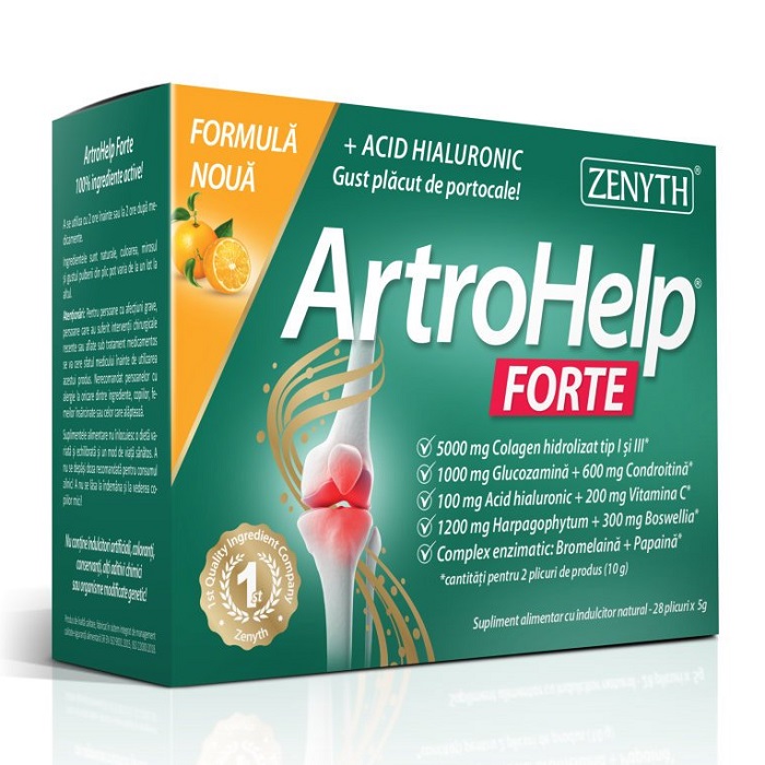 ArtroHelp Forte x 28 plicuri + 14 cadou | Catena | Preturi mici!
