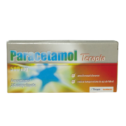 Paracetamol 500 mg, 20 comprimate, Terapia
