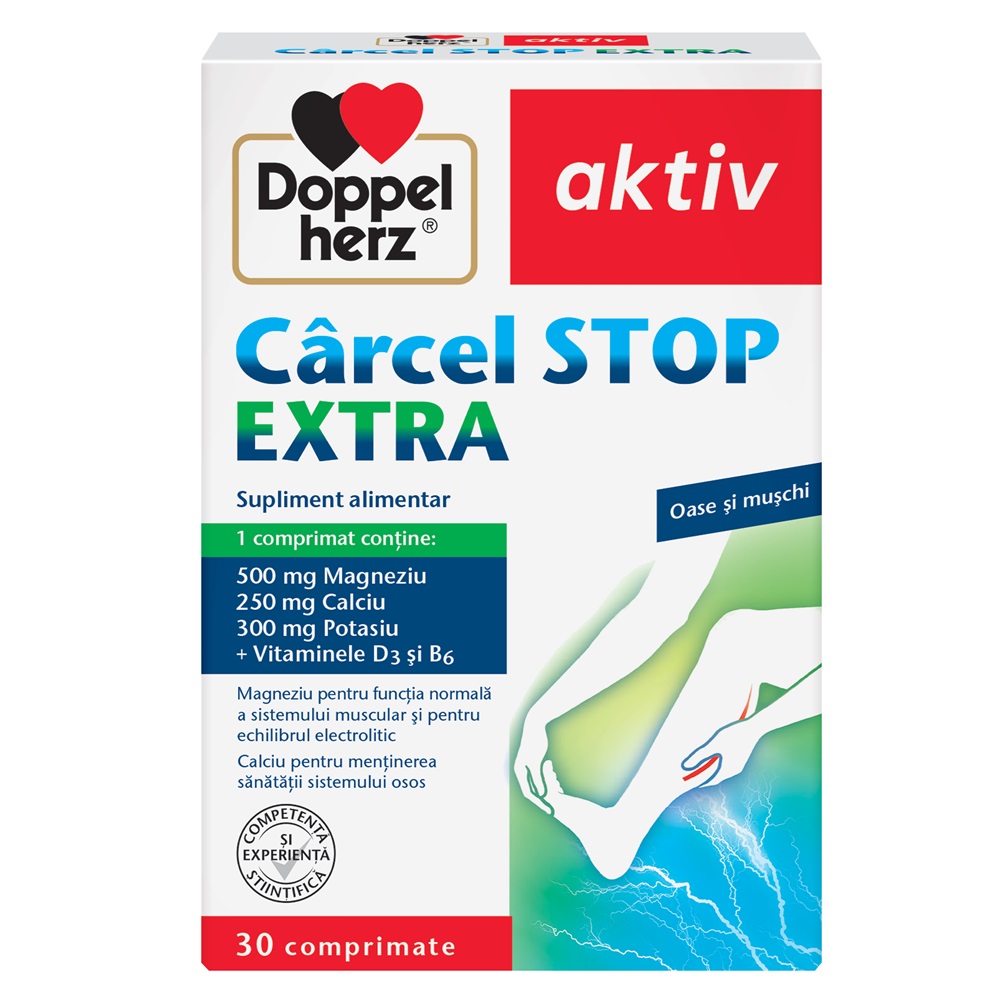 Carcel Stop Extra Aktiv, 30 comprimate, Doppelherz