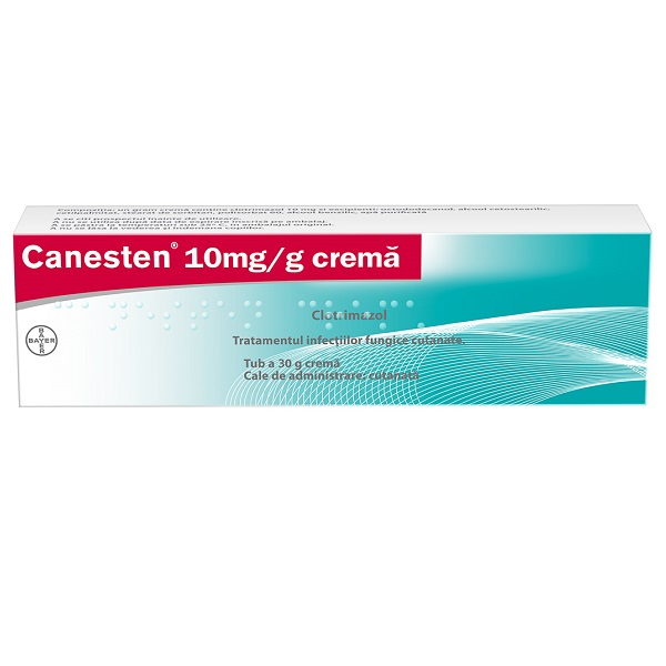 correct priest verb Canesten crema, 10mg/g, 30 g, Bayer : Farmacia Tei online